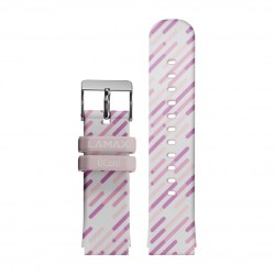 LAMAX BCool strap pink stripes