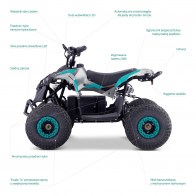 LAMAX eFalcon ATV50M Blue